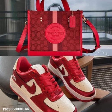 Purse and Sneakers